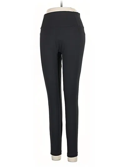 Pre-owned Honeylove Active Pants In Black