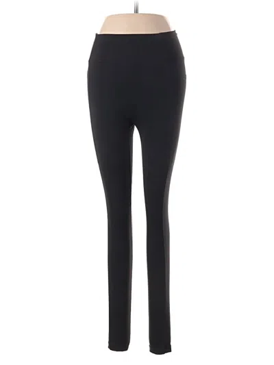 Pre-owned Honeylove Active Pants In Black