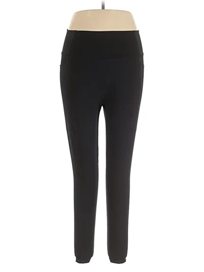 Pre-owned Honeylove Active Pants In Black