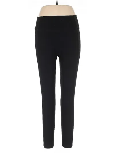 Pre-owned Honeylove Active Pants In Black