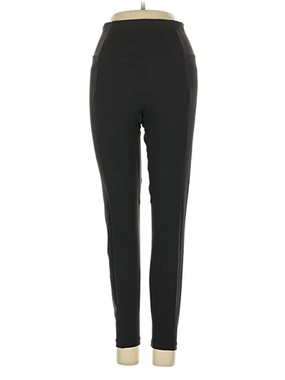 Pre-owned Honeylove Active Pants In Black