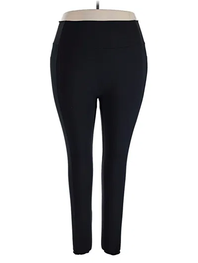Pre-owned Honeylove Active Pants In Black