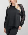 Honeylove Blisswear Long Sleeve Top In Black