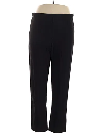 Pre-owned Honeylove Casual Pants In Black