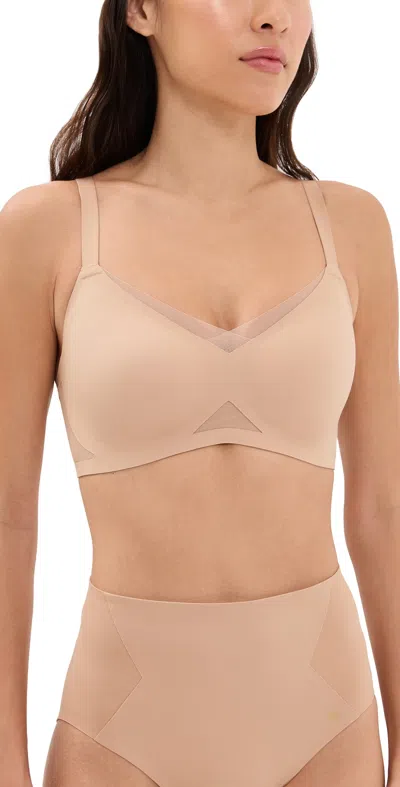 Honeylove Crossover Bra Sand In Multi