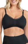 Honeylove Liftwear Crossover Bra In Black