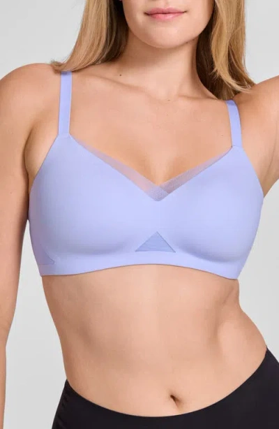 Honeylove Liftwear Crossover Bra In Purple