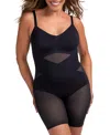 Honeylove Low Back Mid Thigh Bodysuit In Runway