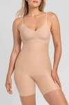 Honeylove No-show High-waist Shaping Shorts In Neutral