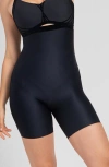 Honeylove No-show High-waist Shaping Shorts In Black
