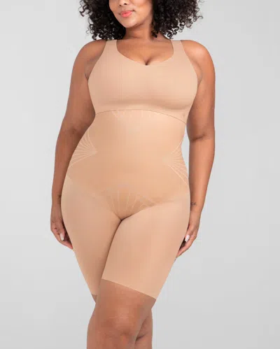 Honeylove Shadowsculpt High-waist Short In Brown