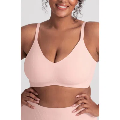 Honeylove Silhouette Wireless Bra In Pink