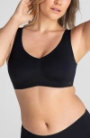 Honeylove V-neck Bra In Black