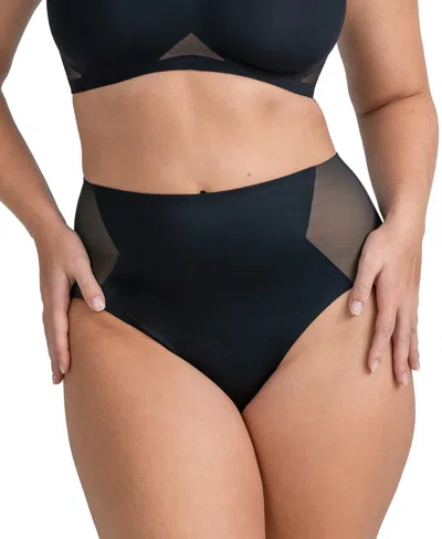 Honeylove Women's Bonded Tummy Panel Shapewear Briefs, Regular And Plus Size In Gray