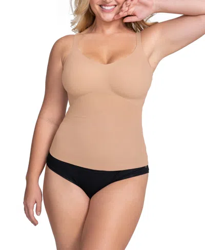 Honeylove Liftwear Cami Bodysuit In Sand