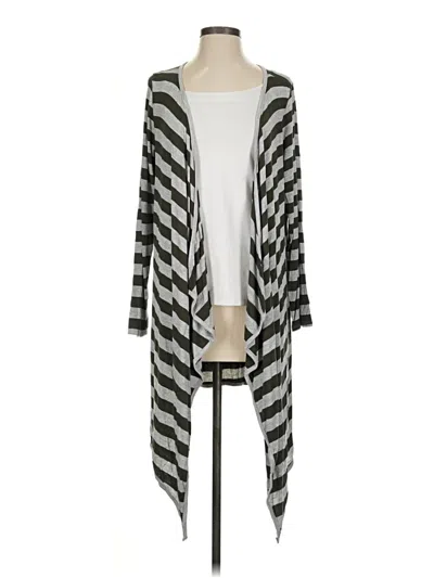 Pre-owned Honeyme Cardigan Sweater In Gray