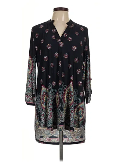 Pre-owned Honeyme Casual Dress In Black