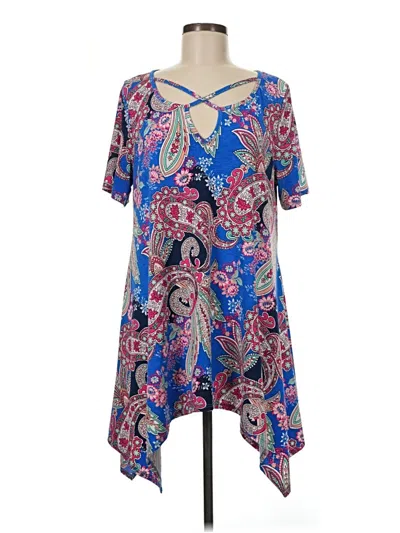 Pre-owned Honeyme Casual Dress In Blue