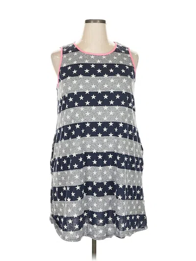 Pre-owned Honeyme Casual Dress In Gray