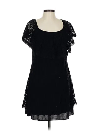Pre-owned Honeyme Cocktail Dress In Black
