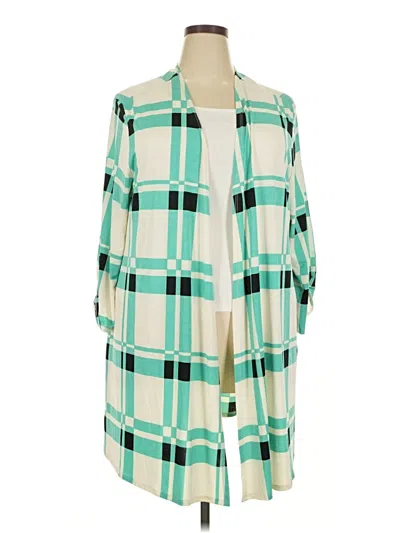 Pre-owned Honeyme Kimono In Green