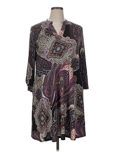 Pre-owned Honeyme Kimono In Purple