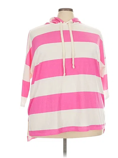 Pre-owned Honeyme Poncho In Pink