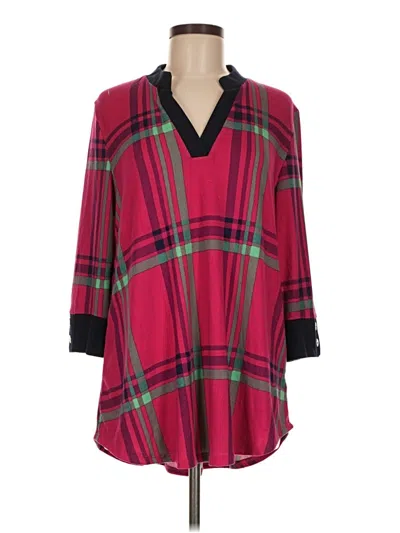 Pre-owned Honeyme Poncho In Red