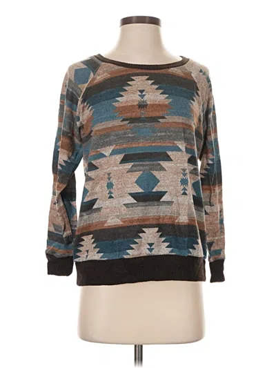 Pre-owned Honeyme Pullover Sweater In Brown