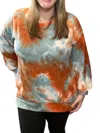 Honeyme Side Pocket Sweater In Rust In Multi