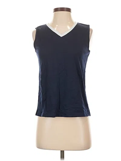 Pre-owned Honeyme Sleeveless T-shirt In Blue