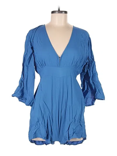 Pre-owned Honolua Surf Co. Romper In Blue