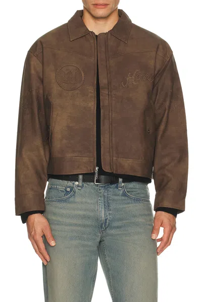 Honor The Gift Aged Jacket In Brown