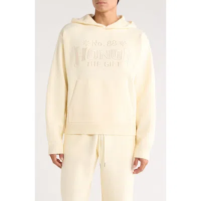 Honor The Gift Art Knit Hoodie In Brown