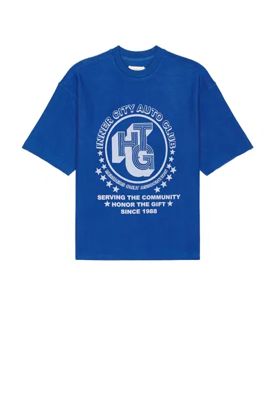 Honor The Gift Association Tee In Blue