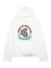 Honor The Gift Auto Association Embroidered Logo Hoodie In White