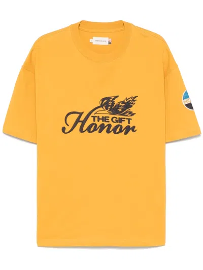 Honor The Gift Auto Club Box T-shirt In Yellow