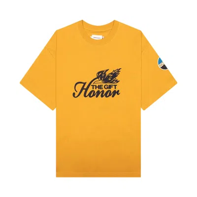 Pre-owned Honor The Gift Auto Club Box Tee 'yellow' | Men's Size S