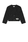 Honor The Gift Beaded Cardigan In Black