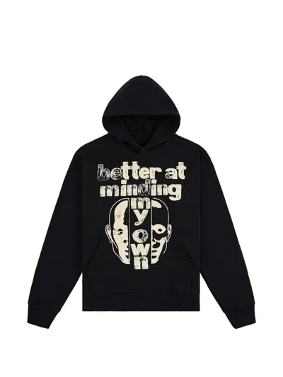 Honor The Gift Better At Minding My Own Hoodie In Black
