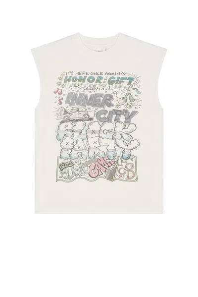 HONOR THE GIFT BLOCK PARTY CUT OFF TEE