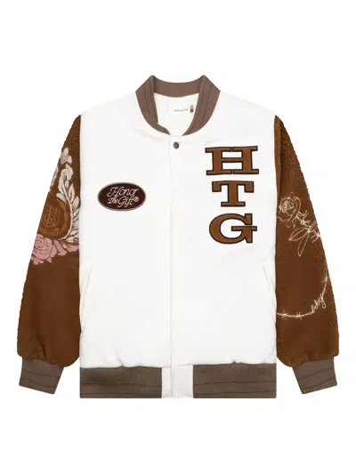 Honor The Gift 자수 봄버 재킷 In Brown
