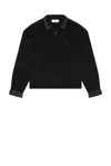 Honor The Gift Brushed 1/4 Zip Sweater In Black