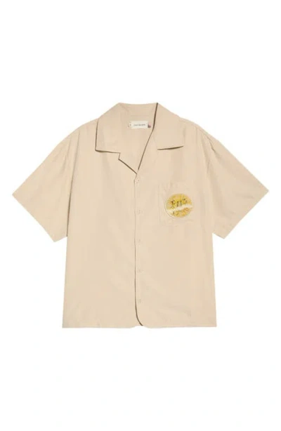 Honor The Gift Brushed Camp Shirt In Neutral