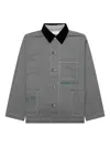 Honor The Gift Chore City-graphic Shirt Jacket In Gray