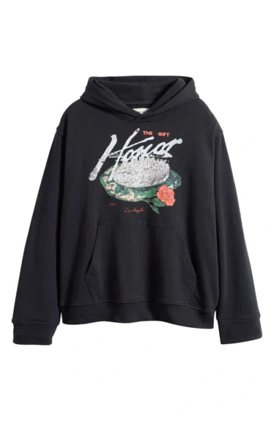 Honor The Gift Concert French Terry Graphic Hoodie In Black