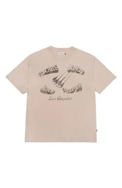 Honor The Gift Concrete Jungle Graphic T-shirt In Cream