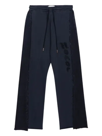 Honor The Gift Denim-panel Track Pants In Blue