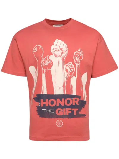 Honor The Gift Dignity Tee "brick" In Red