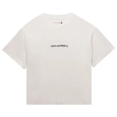 Pre-owned Honor The Gift Dont Overthink It Short-sleeve 'bone' | Cream | Men's Size M In White